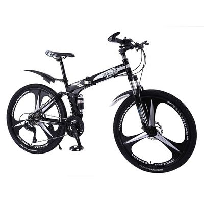 Zwart Rood/Wit Blauw/Zwart Zilver/Wit Groen Opvouwbare Mountainbike Volle ophanging 24/26/29 Inch Carbon Steel Fiets
