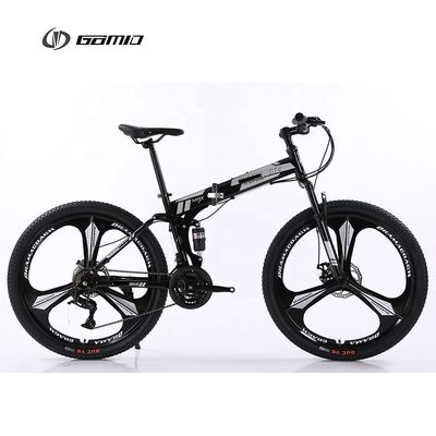 GOMID Vollfederung Klapp Mountainbike 27.5 29 Zoll Rim Aluminiumlegierung Gabel Federung Fahrräder Bisiklet OEM