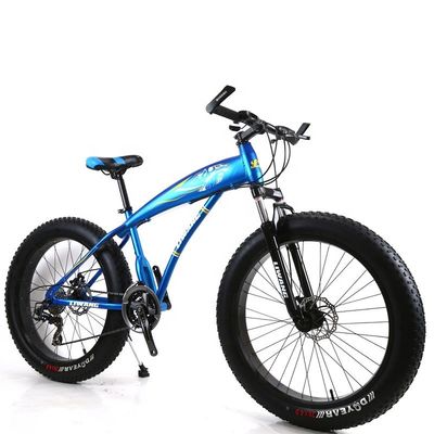 Erwachsenen angepasst Mountain Cruiser Fahrrad Fettreifen Mountainbikes mit 4,0 Zoll Reifenbreite und Kohlenstoffstahl Gabel Material