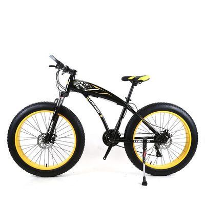 Erwachsenen angepasst Mountain Cruiser Fahrrad Fettreifen Mountainbikes mit 4,0 Zoll Reifenbreite und Kohlenstoffstahl Gabel Material