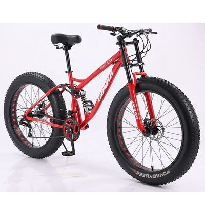 200 kg Tragfähigkeit Dicke Langstreckenreifen kundenspezifische Vollfederung Mountainbikes