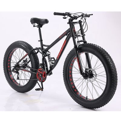 200 kg Lastkapazität Vollfederung Mountainbike OEM Anpassungsfähiges Fettreifenrad für Schnee und Berggebiete