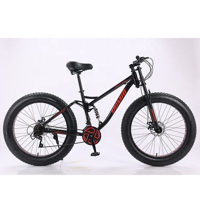 200 kg Lastkapazität Vollfederung Mountainbike OEM Anpassungsfähiges Fettreifenrad für Schnee und Berggebiete