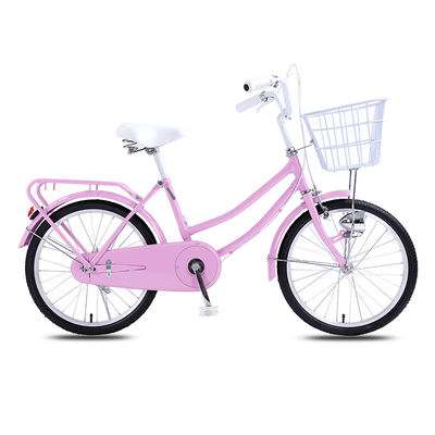 Material aus Kohlenstoffstahl-Rahmen Kinderrad 20 24 Zoll Stadtrad für Frau Kinderrad Customized OEM Retro Freizeitrad