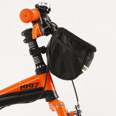 14 16 18 Zoll angepasstes Kinderrad mit Nylon-Textilkorb und hochsprungigem bequemen Sattel