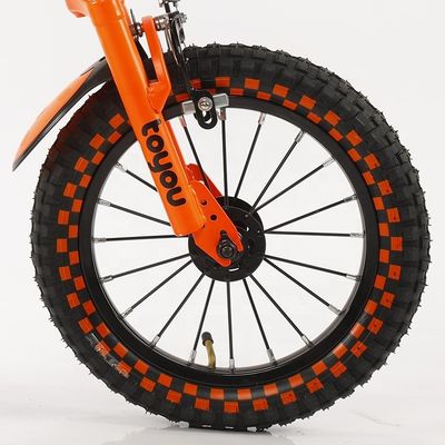14 16 18 inch Fietsen voor 3-9 jaar Jongens en meisjes Dikke niet-slipbanden Carbon Steel Vork Materiaal Aanpassing