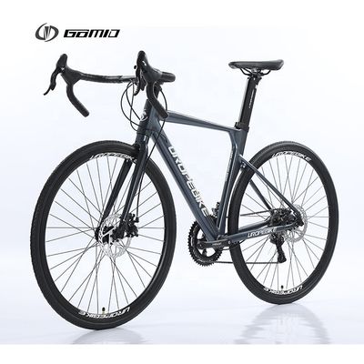 Custom Bike 700C 18 Speed Road Bike For Man Racing GOMID Ausrüstung Rad OEM Aluminiumlegierung Rahmen