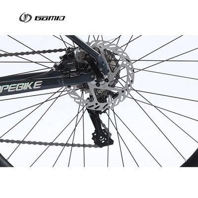 Custom Bike 700C 18 Speed Road Bike For Man Racing GOMID Ausrüstung Rad OEM Aluminiumlegierung Rahmen