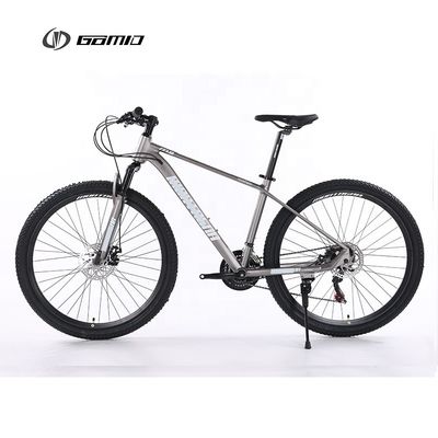 GOMID 27.5/29 인치 맞춤 알루미늄 합금 XC 산악 자전거와 SHIMANO 그룹 세트 및 탄소 섬유 효과 프레임