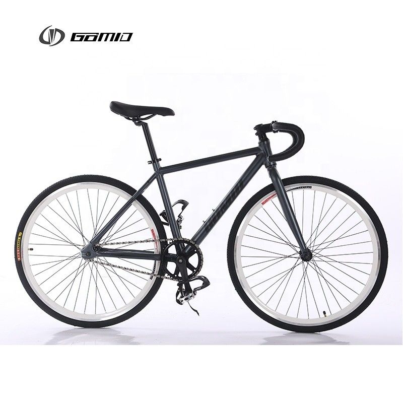 GOMID Fixed Gear Bike Custom Track Bike 700C 26 Алюминиевый сплав Односкоростные велосипеды Flip Flop Hub Gear Cycle Alloy