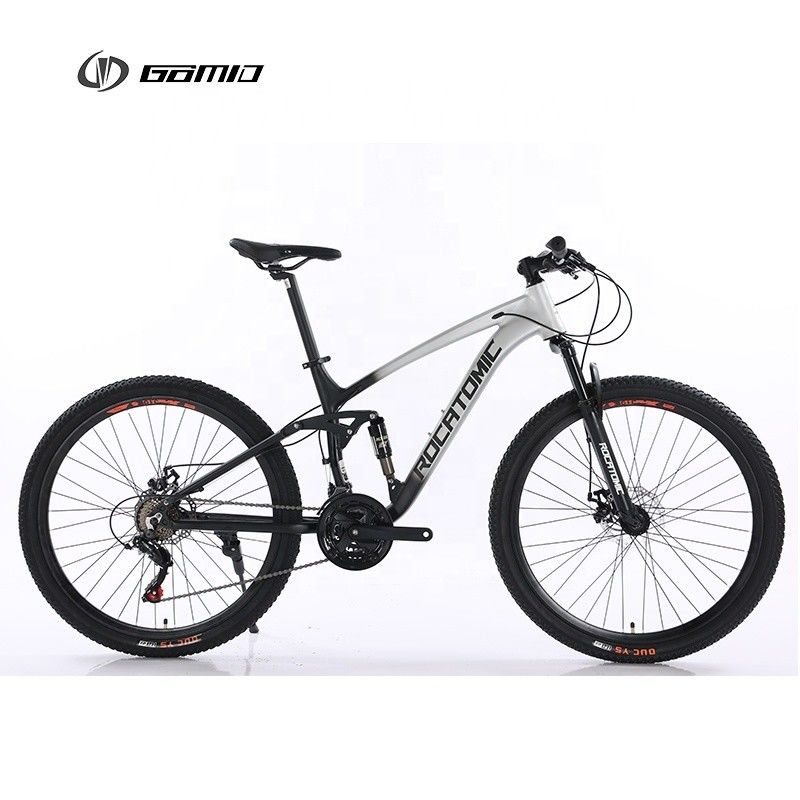 Scheibenbremse und SHIMANO TZ500-7 Freiradfahrräder GOMID Soft Tail Mountainbike Vierlink Bisiklet Vollfahrrad