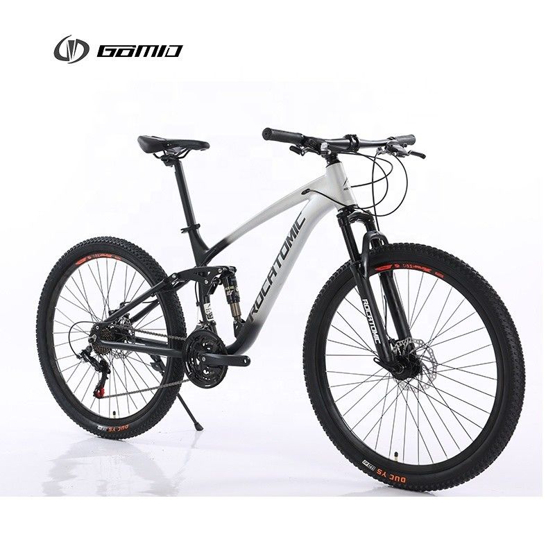 GOMID Doppelsperrung Mountainbike Bisiklet Vier Link Gear Zyklus Custom OEM-Bikes Legierung Weichschwanz Fahrradlegierung Rahmen