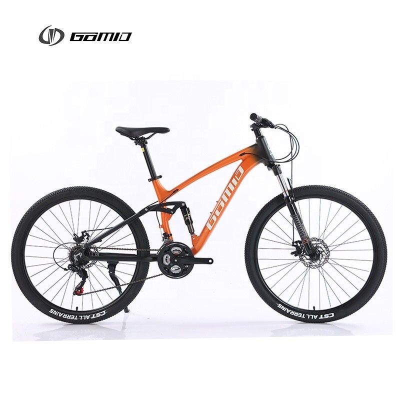 GOMID Soft Tail Mountainbike Four Link Bisiklet Full Suspension Bike с комплектом передач SHIMANO ST-EF500 SL FD-TY300 RD-TZ500