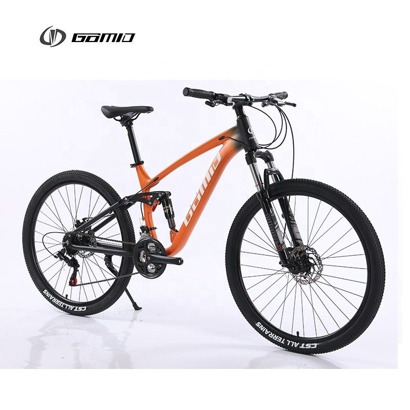 Полная подвеска горный велосипед SHIMANO Редукторный цикл Мягкий хвост Горный велосипед OEM велосипеды Настройки велосипед с обычной педали