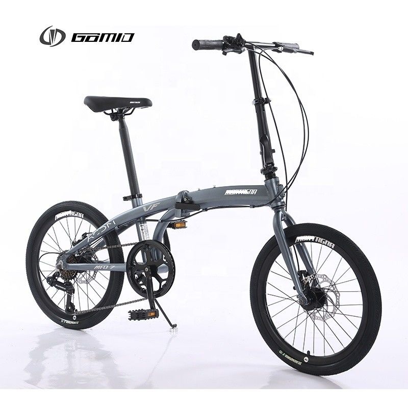 Custom Bisiklet GOMID 20 Zoll Aluminiumlegierung Klapprad mit SHIMANO Kit und Scheibenbremse
