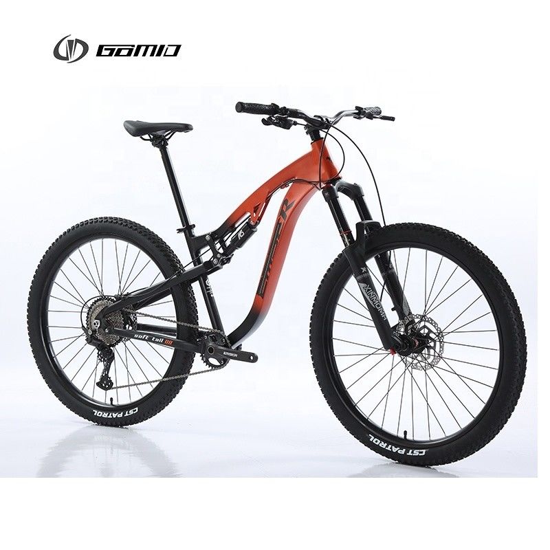 SHIMANO Kit MTB Gear Cycle GOMID Four Link Trail Mountain Bike с полной подвеской и треу-аксельной сплавной рамой