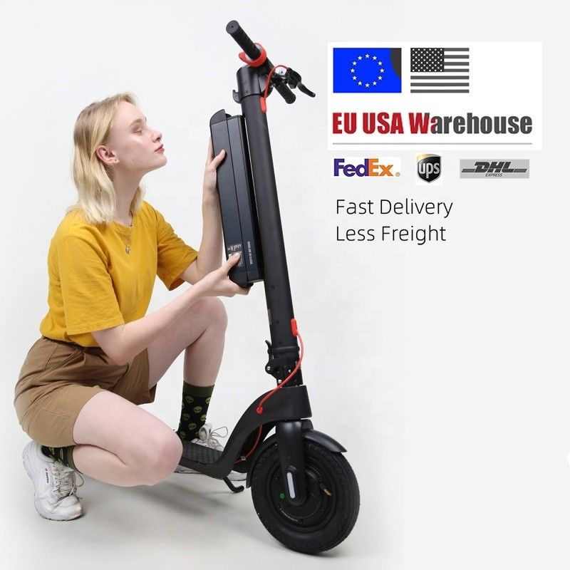 EU/Verenigde Staten Aflevering 350W X8 vouwbare e-scooter 10 inch 10Ah elektrische scooters voor Bluetooth-connectiviteit