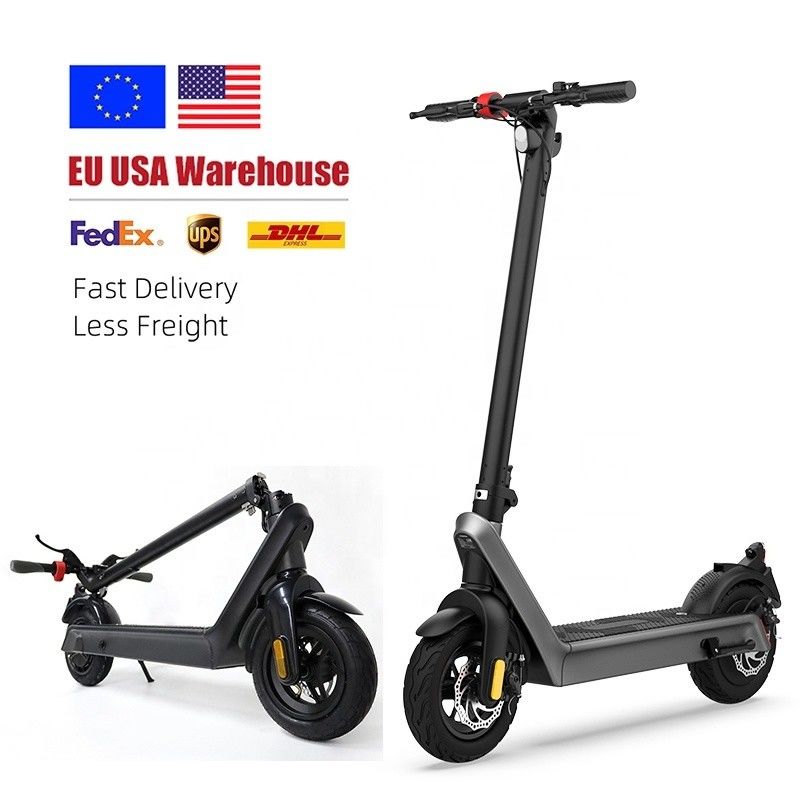 Электрический скутер Unisex X9 16,5Ah Аккумулятор 850w Мотор складной дизайн Чистая масса 20 кг/21 кг ЕС/США