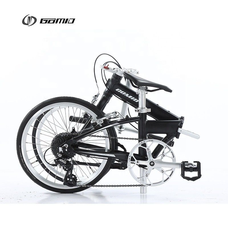 GOMID SHIMANO Kit Gear Cycle Алюминиевый сплав Складный городской велосипед с шинами SCHWALBE