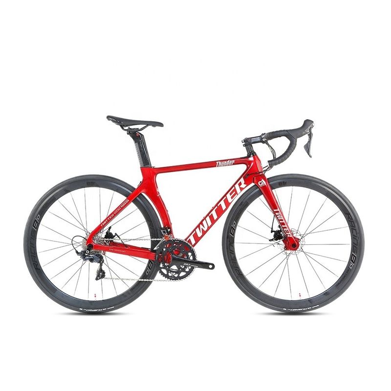 Leichtes 700*25C Kohlenstofffaser Road Bike mit SUGEK-11S Freewheel und Shimano Groupset