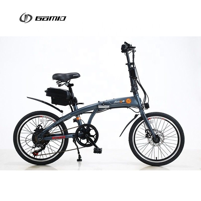 Elektrische vouwfiets met Infix LCD-scherm voor GOMID City Bicycle Hub Motors Vouwbare E-fiets
