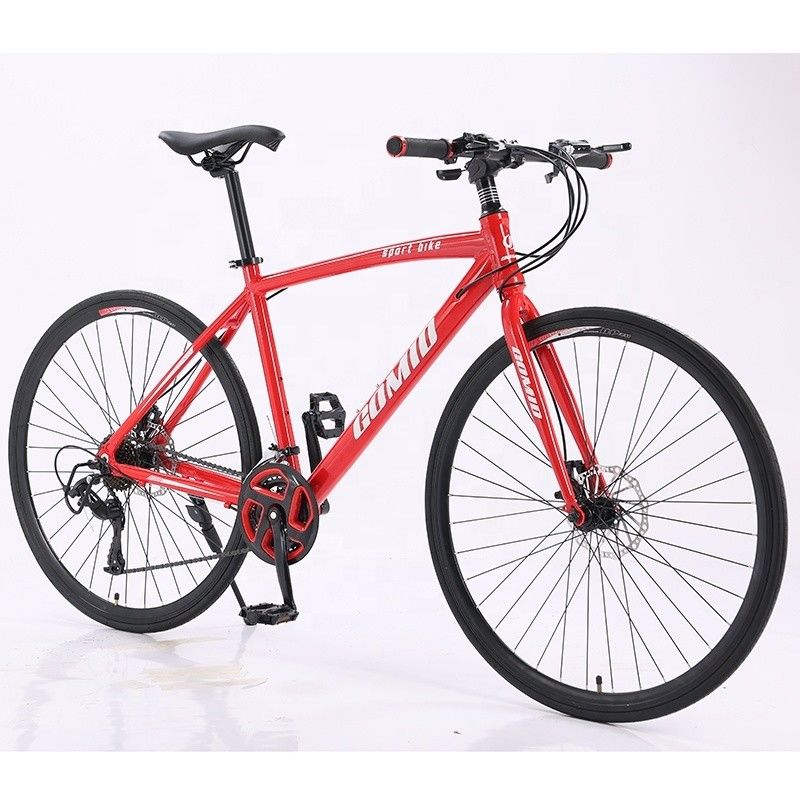 Aluminiumlegierungsrahmen 700C Straßenrad B2B Anpassung Rennrad Stadtrad mit Karton Größe 135*19*72cm
