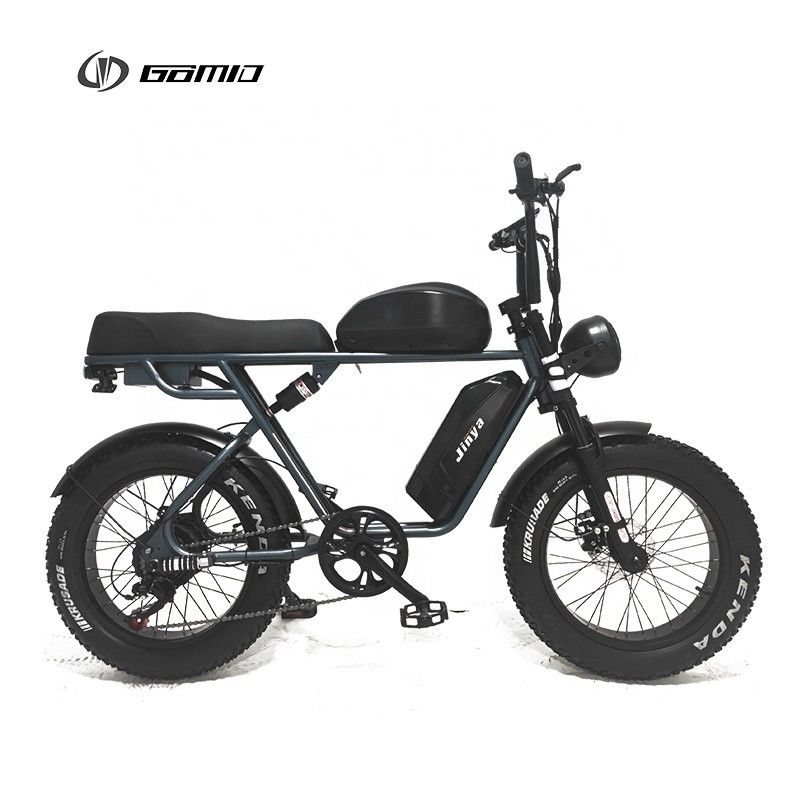 Hinterhub Motor GOMID Elektrofahrrad 1000W erschwinglich und stilvoll Vollfederung E-Bike mit hoher Kapazität Lithium-Batterie