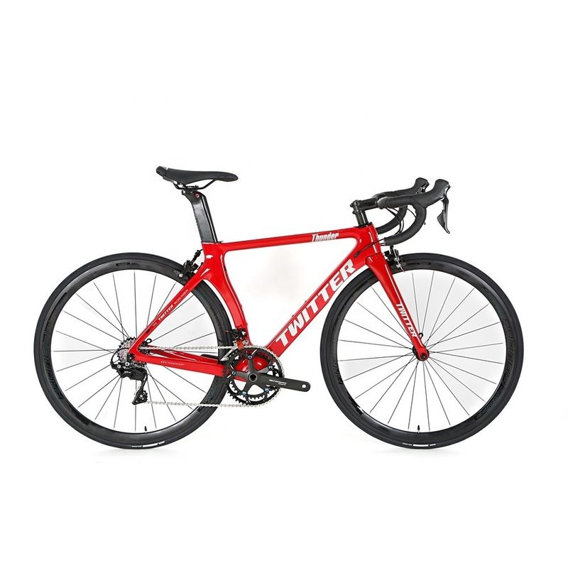 Мужской велосипед из углеродного волокна с тормозом V с рычагом дерайлера Shimano 105/R7000-22S и 22 скоростью на углеродной раме 700c