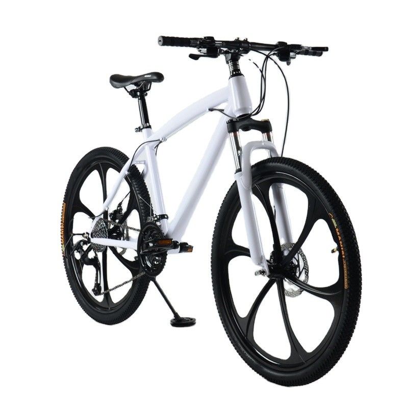 Normaler Pedal Doppelscheibenbremse Kohlenstoffstahlrahmen 21 Geschwindigkeit Reine Farbe Mtb Mountainbikes Fahrrad