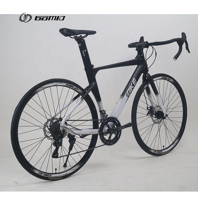 Man Racing GOMID Carbon Fiber Road Bike 700C Roadbike con telaio rigido Non ammorbiditore posteriore Capacità di carico 150KG personalizzato