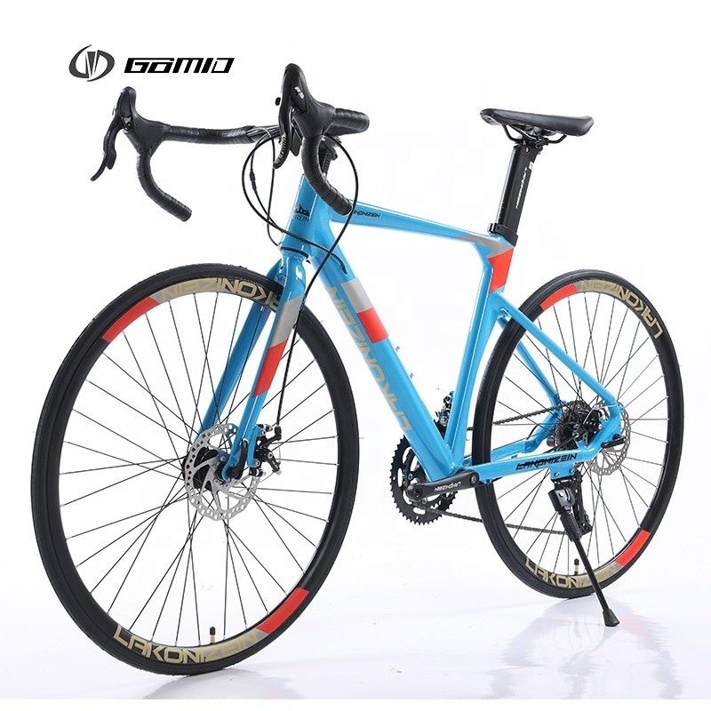 GOMID Road Bike Racing 700c Roadbike OEM Bisiklet Custom Bike mit glatter Lötverarbeitung und Kohlenstofffasereffekt