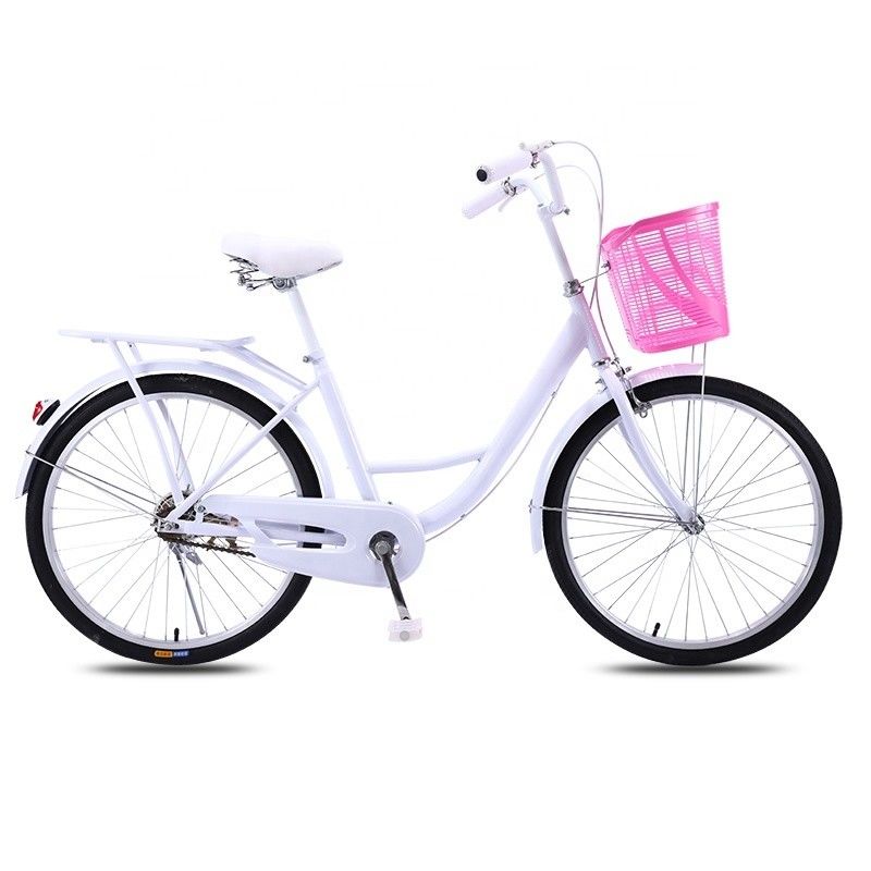 Zachte kleur Matching Handlebar Grip City Bike Voor vrouwen Retro Fresh Style