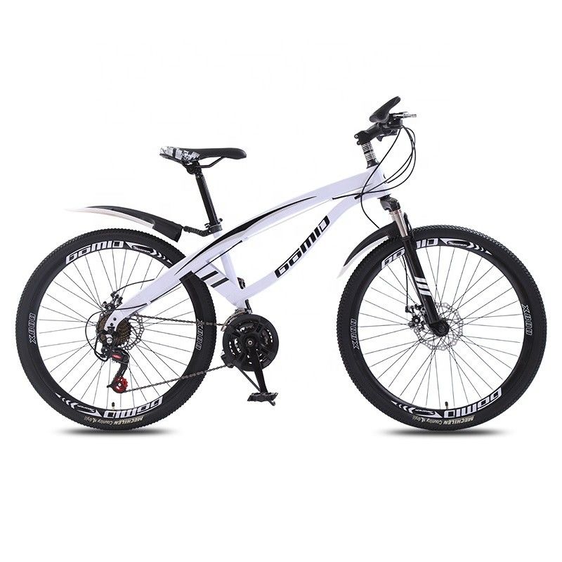 Kohlenstoffstahl Bicicleta 24 26 Inch MTB Bike mit integriertem Gurt und gewöhnlichem Pedal