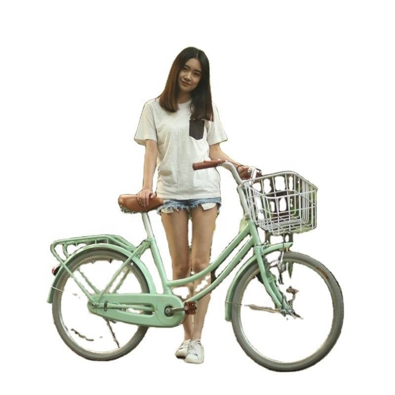 OEM ODM Dames Fiets Met Basket City 20 24 26 Inches Vrouwen Fiets City Bike