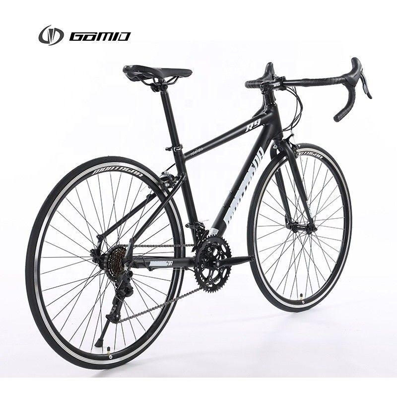 L-TWOO R2 2*7 Geschwindigkeit GOMID Kohlenstofffaser Rennrad Aluminiumlegierung Straßenrad C Bremsen Roadbike für Mann 700c Straßenrad 15KG