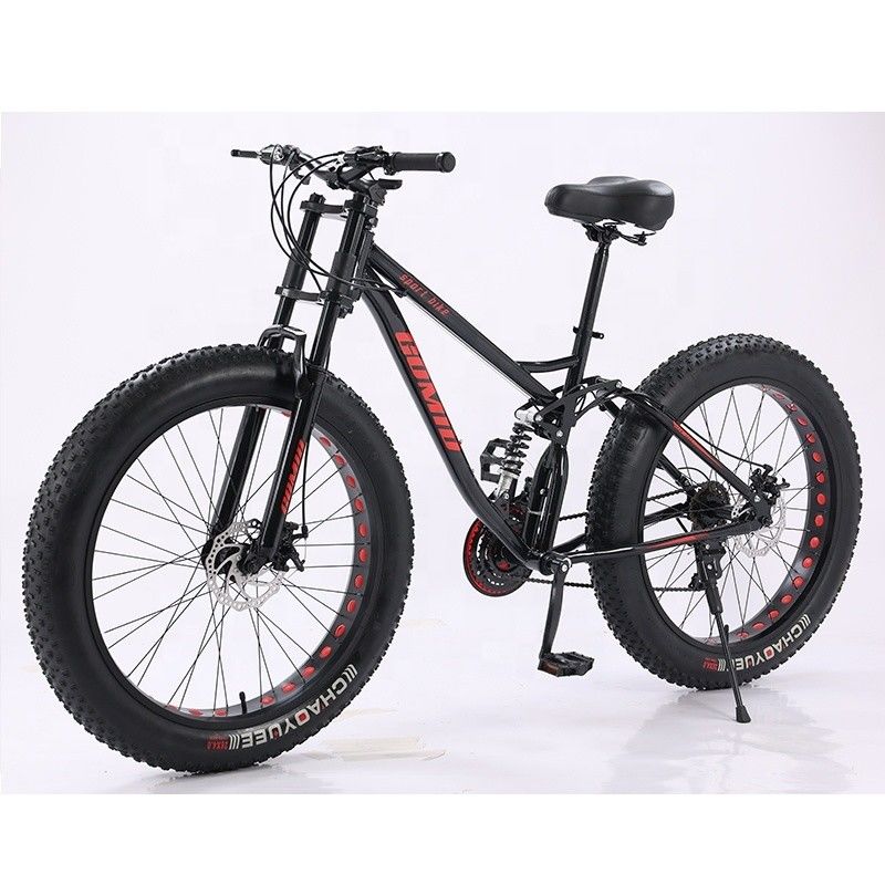 200 kg Lastkapazität Vollfederung Mountainbike OEM Anpassungsfähiges Fettreifenrad für Schnee und Berggebiete