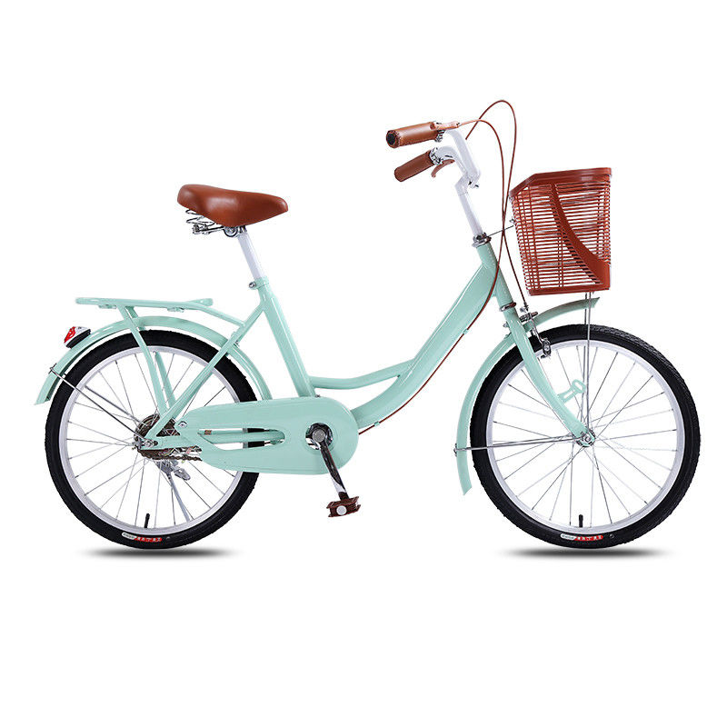 Material aus Kohlenstoffstahl-Rahmen Kinderrad 20 24 Zoll Stadtrad für Frau Kinderrad Customized OEM Retro Freizeitrad