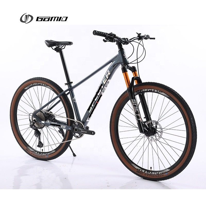 알루미늄 합금 홀 크랭크셋 자전거 SHIMANO 수압 브레이크와 와이어 제어 공기 잠금 포크