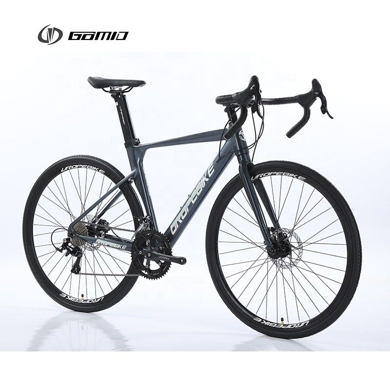 GOMID 700c Road Bike Custom Racing Bike Aluminiumlegierung Straßenrad L-TWOO 2*9 Getriebe