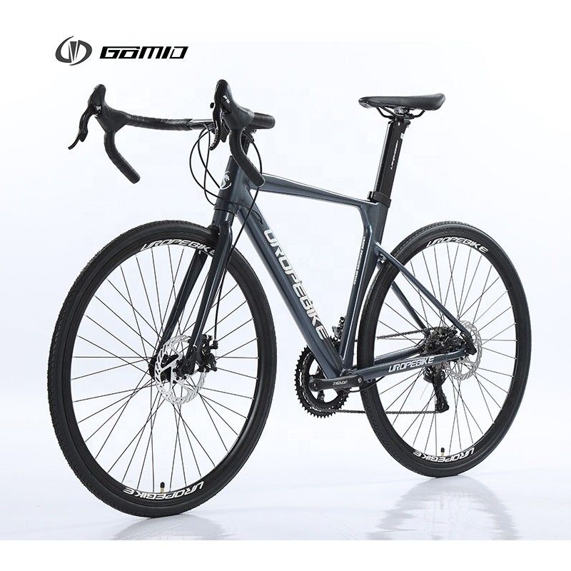 Custom Bike 700C 18 Speed Road Bike For Man Racing GOMID Ausrüstung Rad OEM Aluminiumlegierung Rahmen