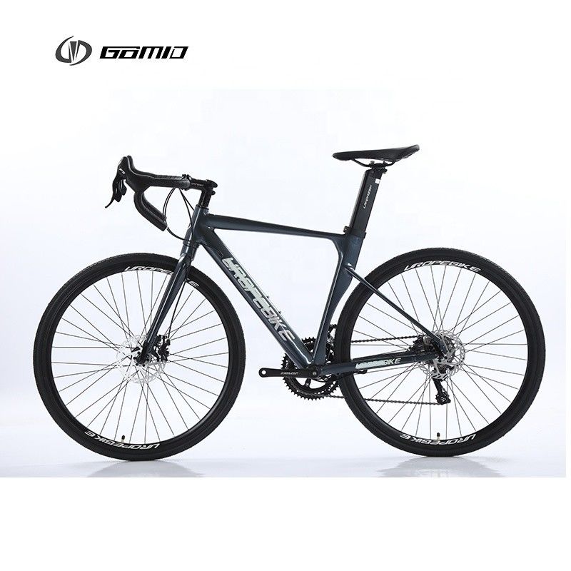 Carbon Fiber Frame GOMID Aluminum Alloy Roadbike For Adults Smooth Solder Joint Processing