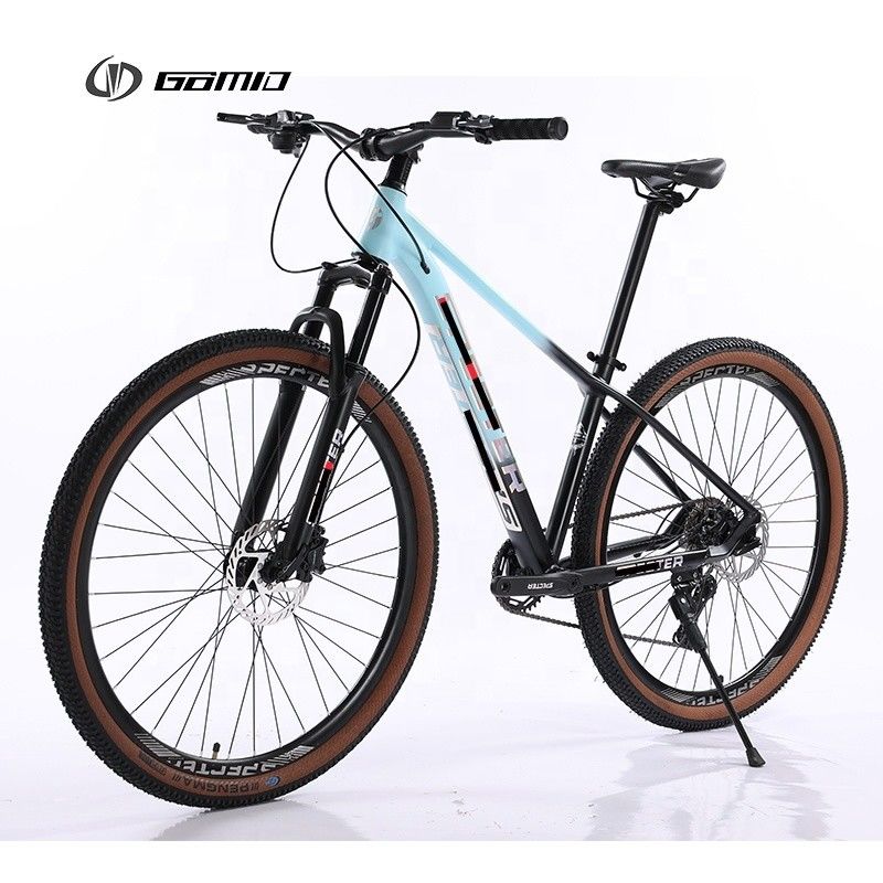Aluminiumlegierungsrahmen 29 Zoll Mountainbike mit 12-Geschwindigkeits-Shimano-Gruppe und drahtgesteuerter Luftsperrgabel