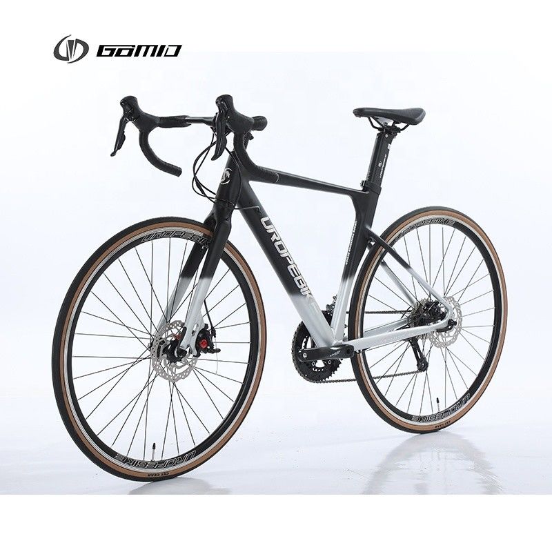 Aluminiumlegierung Felge GOMID Road Bike Racing 700c Roadbike mit SHIMANO SORA 2*9 Getriebe Rad