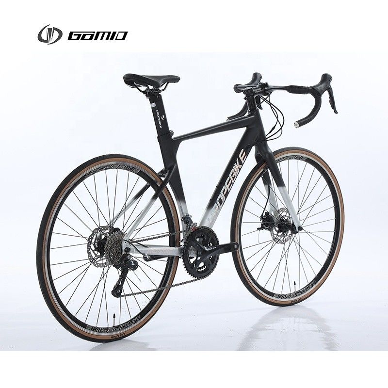 Normaler Pedal GOMID Aluminiumlegierung Roadbike für Erwachsene Mann SHIMANO SORA 18 Gang 700c Straßenrad